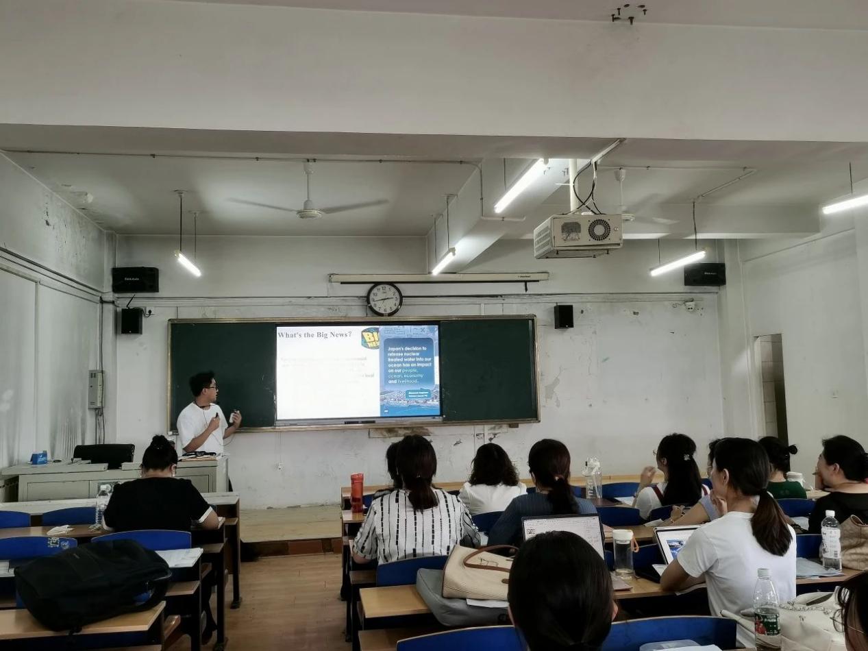 探索教学创新,交流共赢未来|外语学院开展2023-2024学年第一学期新教师试讲活动 探索教学创新,交流共赢未来|外语学院开展2023-2024学年第一学期新教师试讲活动