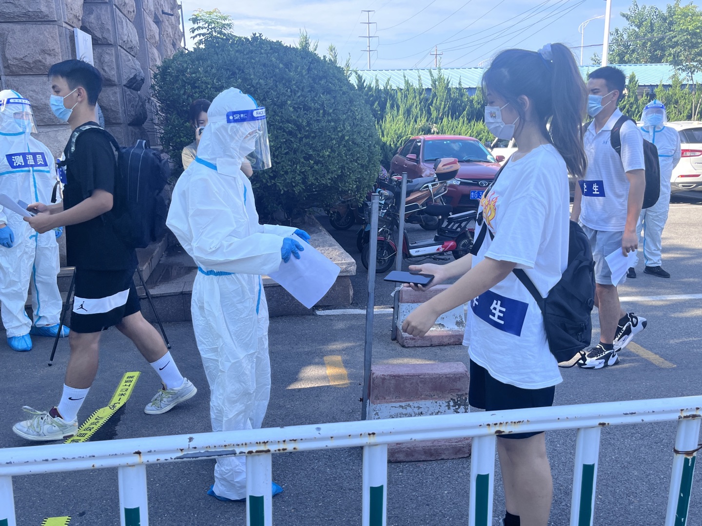 bw必威西汉姆联官网开展2022年秋季开学前疫情防控演练 bw必威西汉姆联官网开展2022年秋季开学前疫情防控演练
