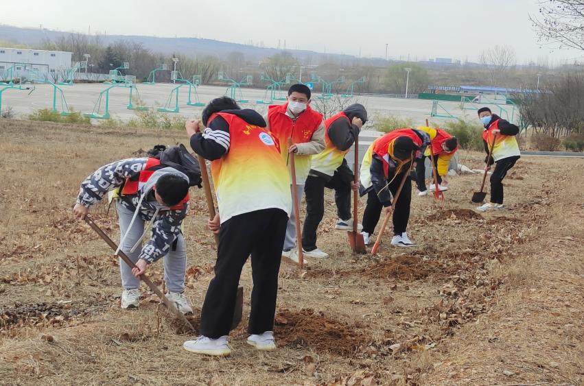机电工程学院学生党支部开展植树节专题活动 机电工程学院学生党支部开展植树节专题活动