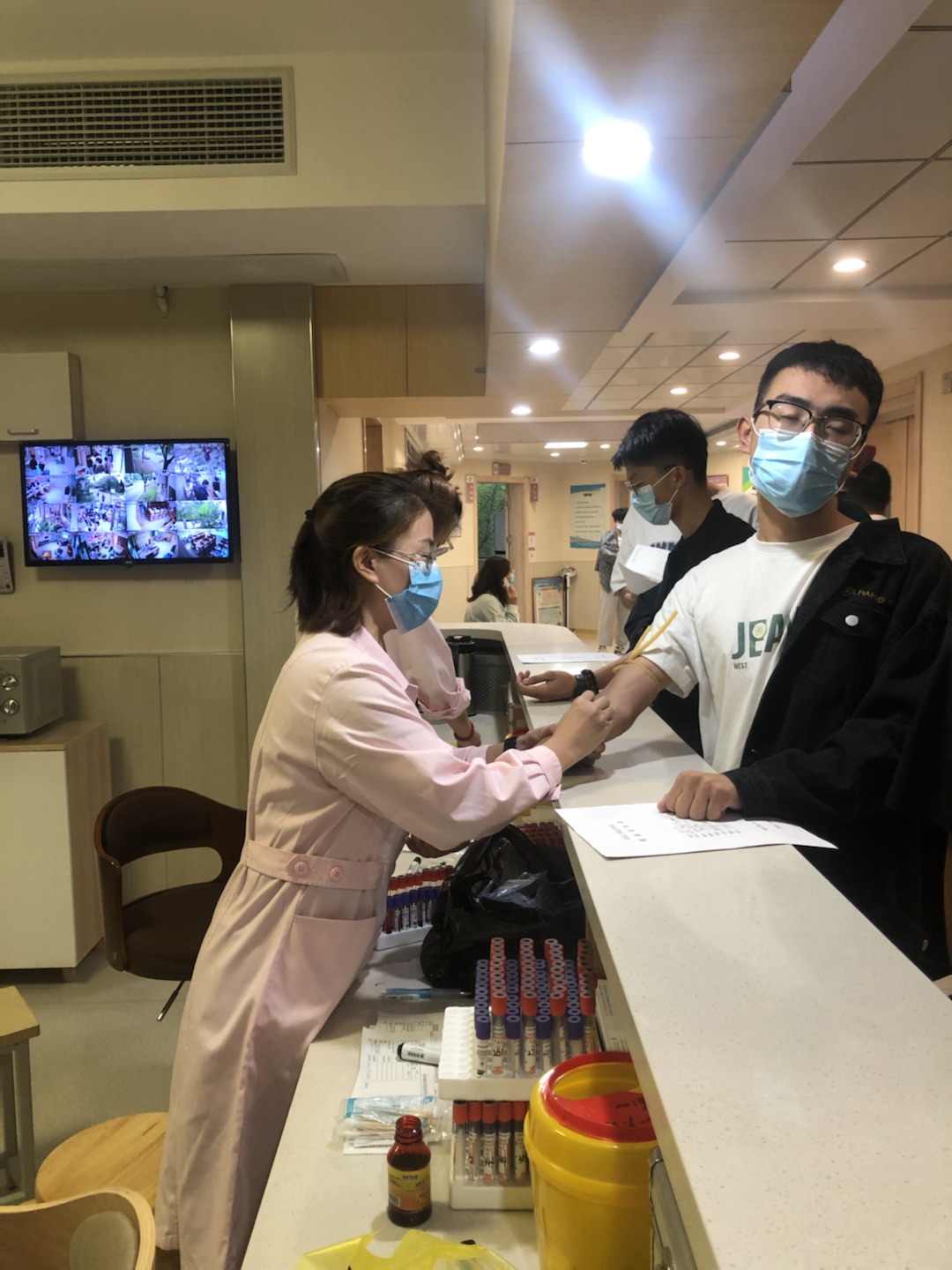 喜迎二十大 奋进新征程——我们圆满完成2022级新生体检工作 喜迎二十大 奋进新征程——我们圆满完成2022级新生体检工作