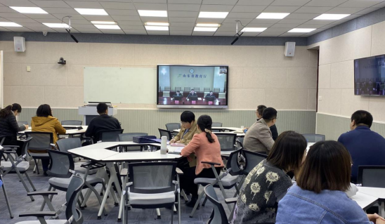 我们组织收看山东省普通本科高校学科建设工作视频会议 我们组织收看山东省普通本科高校学科建设工作视频会议